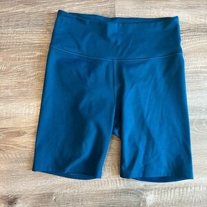 Victoria's Secret Teal Bike Shorts